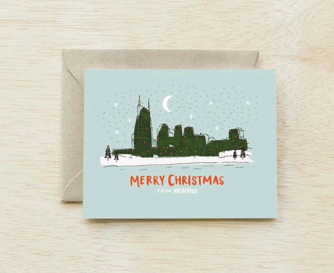 Merry Christmas from Nashville card