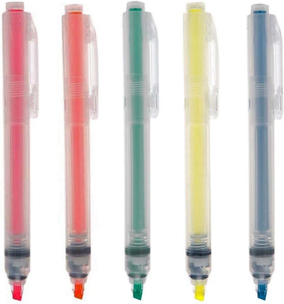 Muji Retractable Highlighter Pen