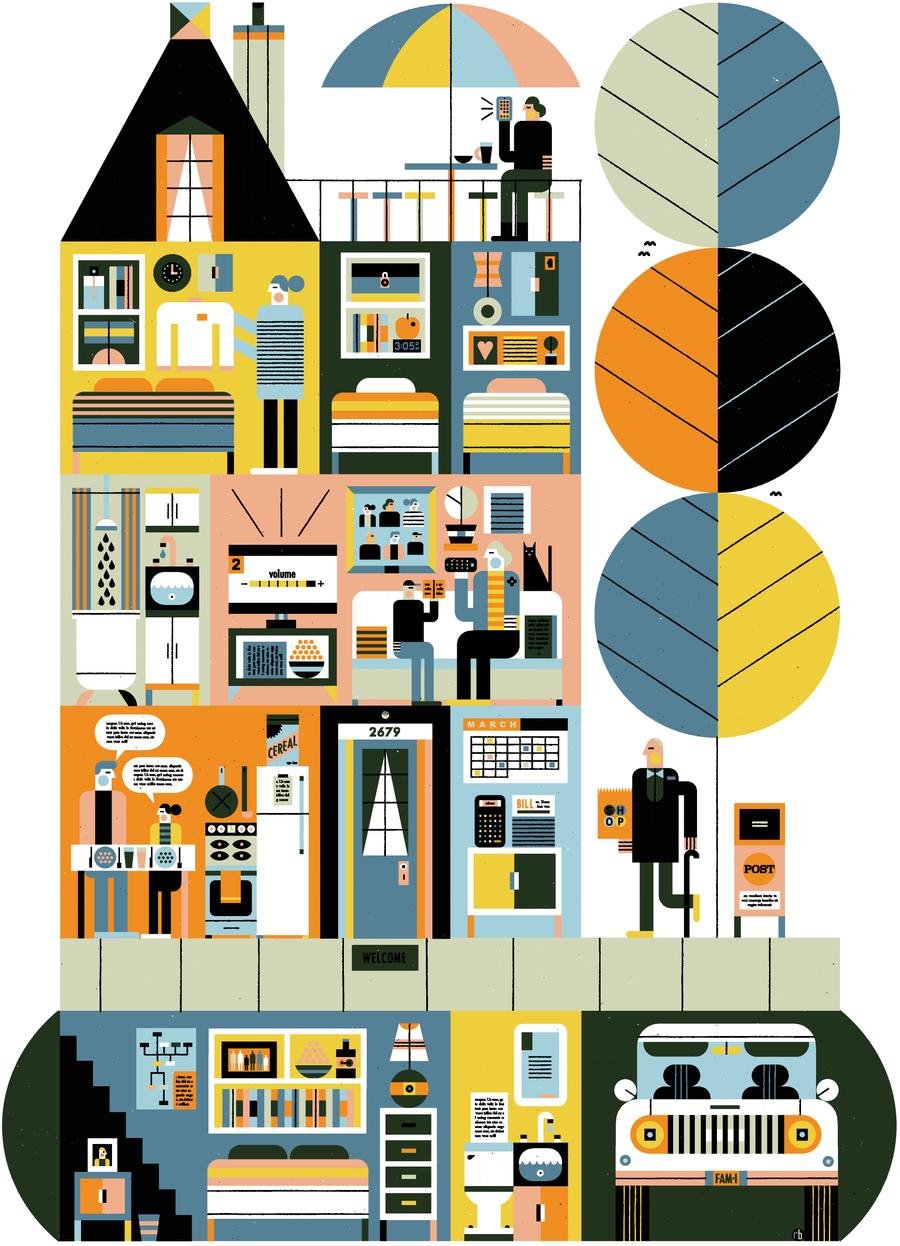 Multigenerational Living 17x22"