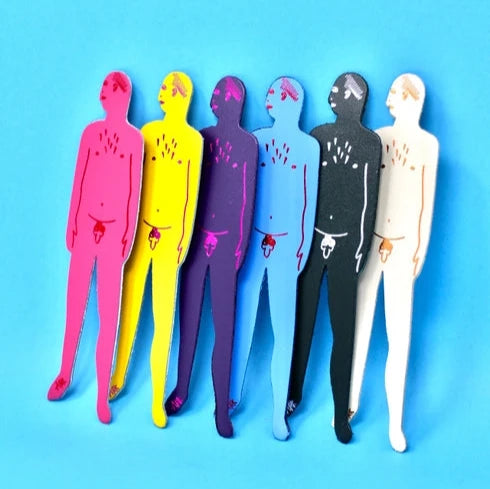 Tattooed Man Bookmark