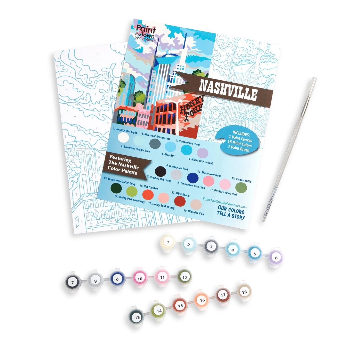 Nashville Paint by Number Kit