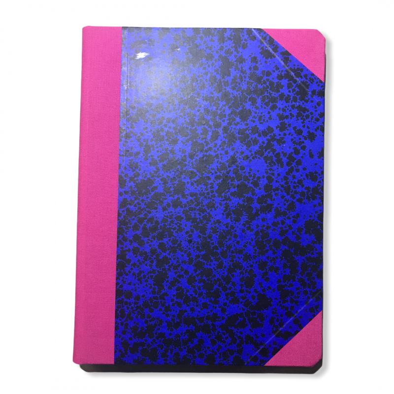 Pebble Cloud Pink Plain Notebook
