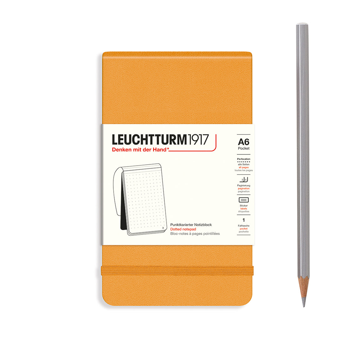 Leuchtturm Pocket Reporter Notepad: Dotted