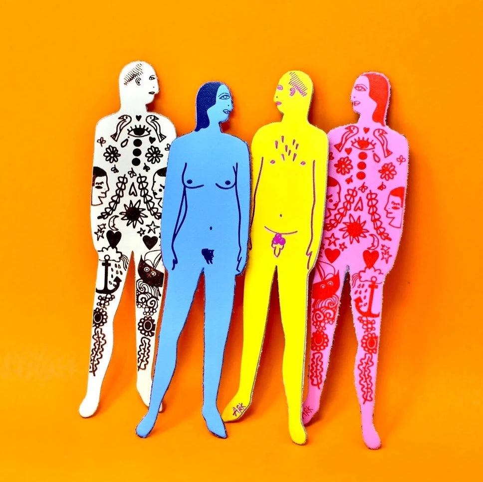 Tattooed Man Bookmark