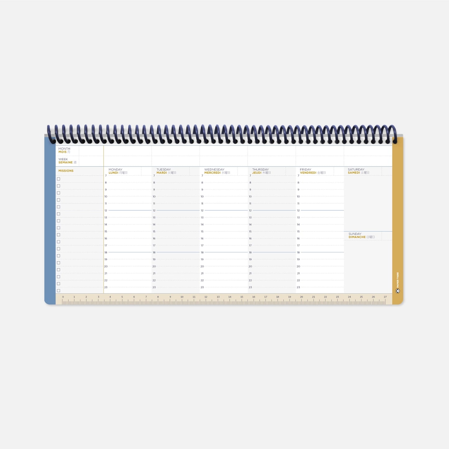 Weekly Spiral Planner
