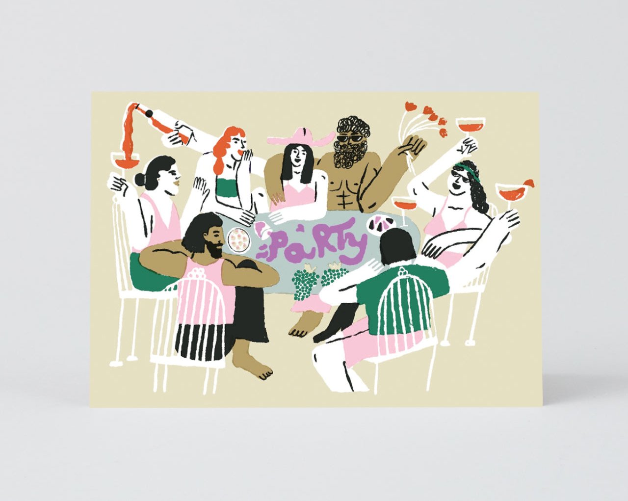 Party Friends card