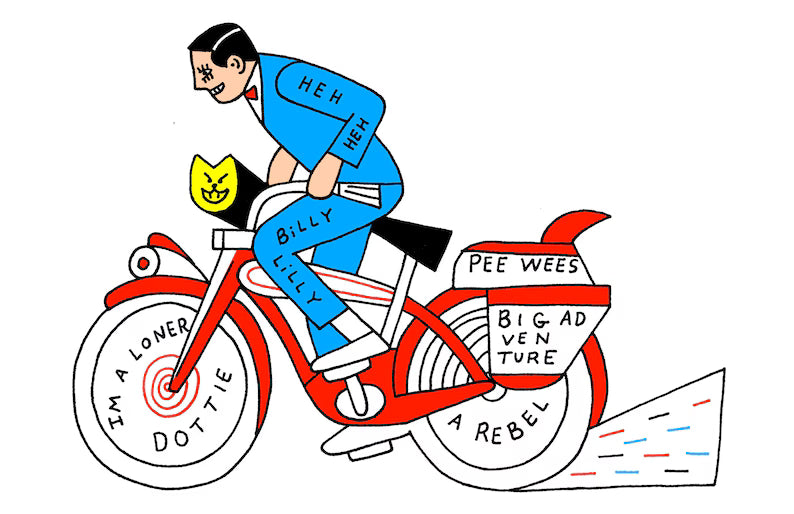 Pee-wee's Big Adventure sticker