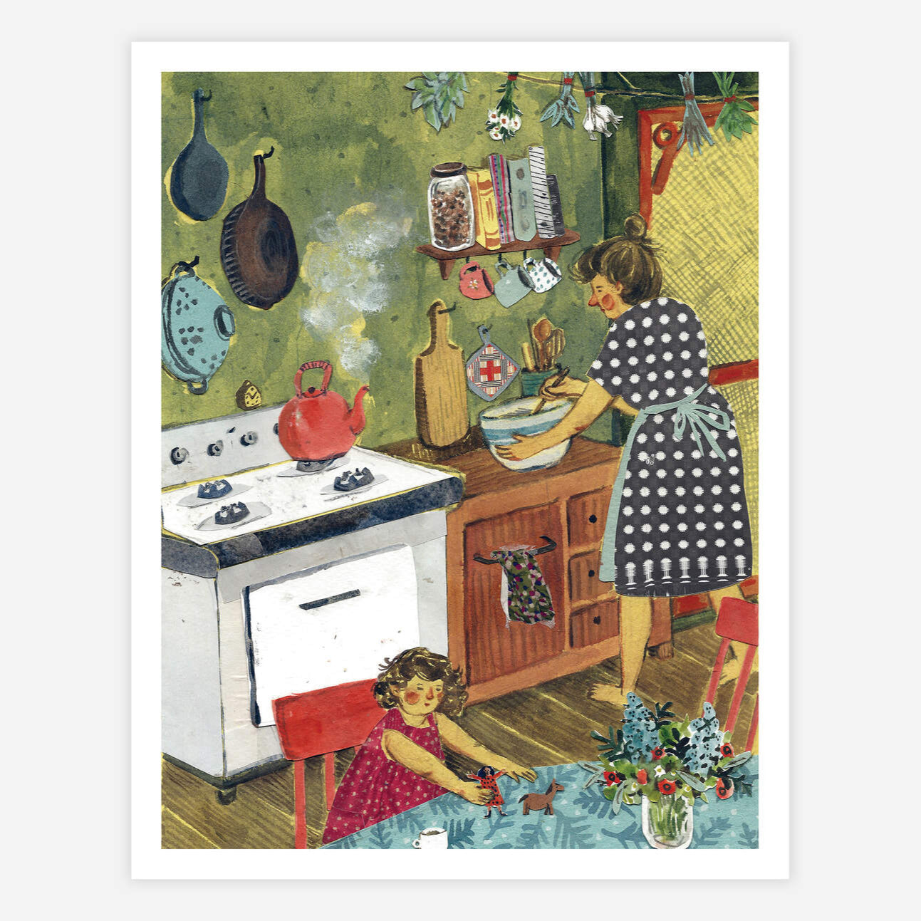 Afternoon in the Kitchen print