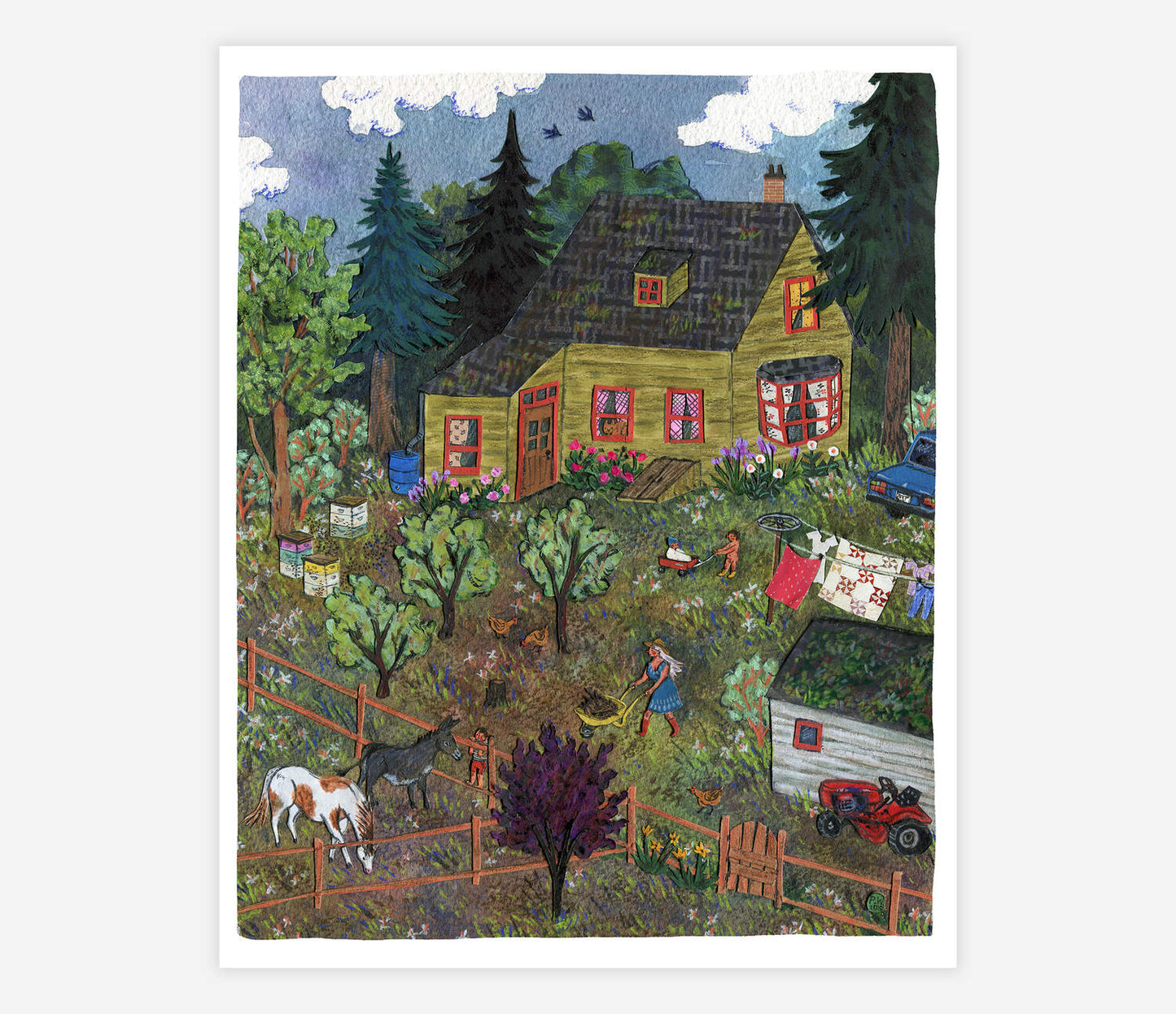 August print