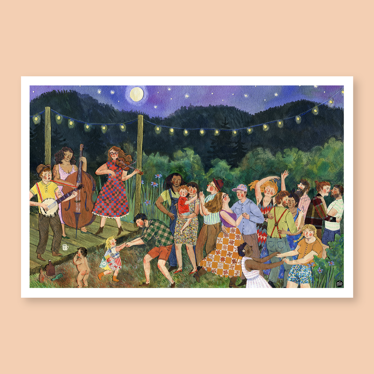 Moon Dance print