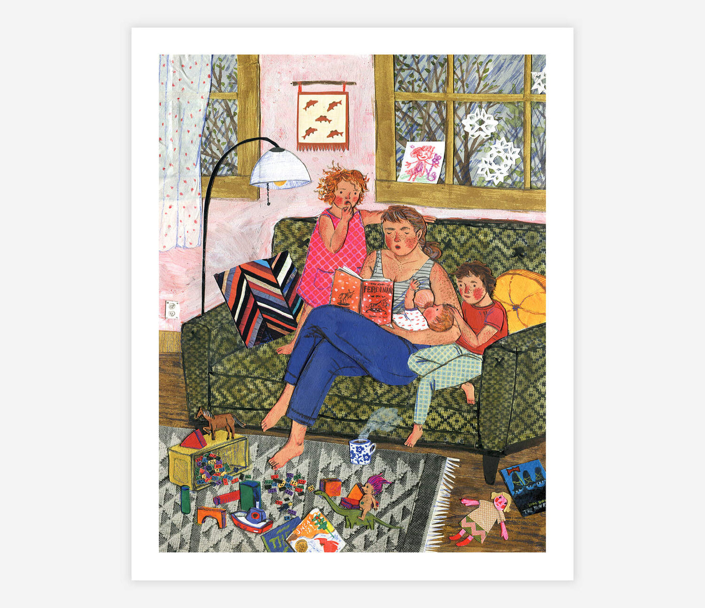 Rainy Day Reading print