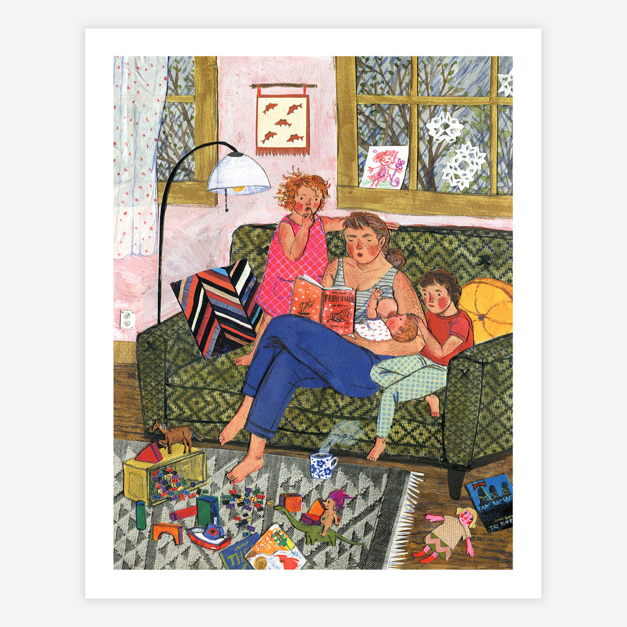 Rainy Day Reading print