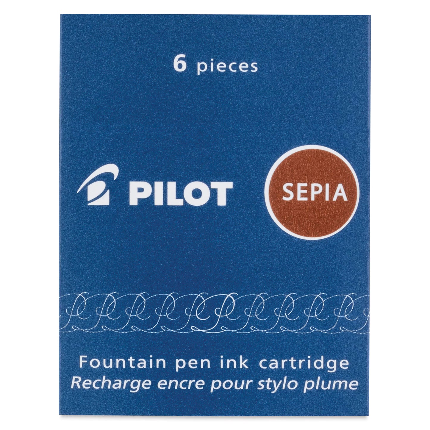 Pilot Fountain Pen Refill Ink Cartridges (6)