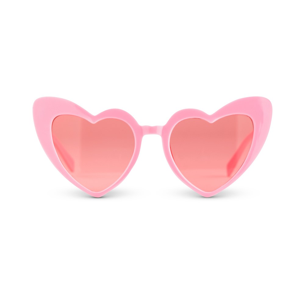 Pink Heart Sunglasses