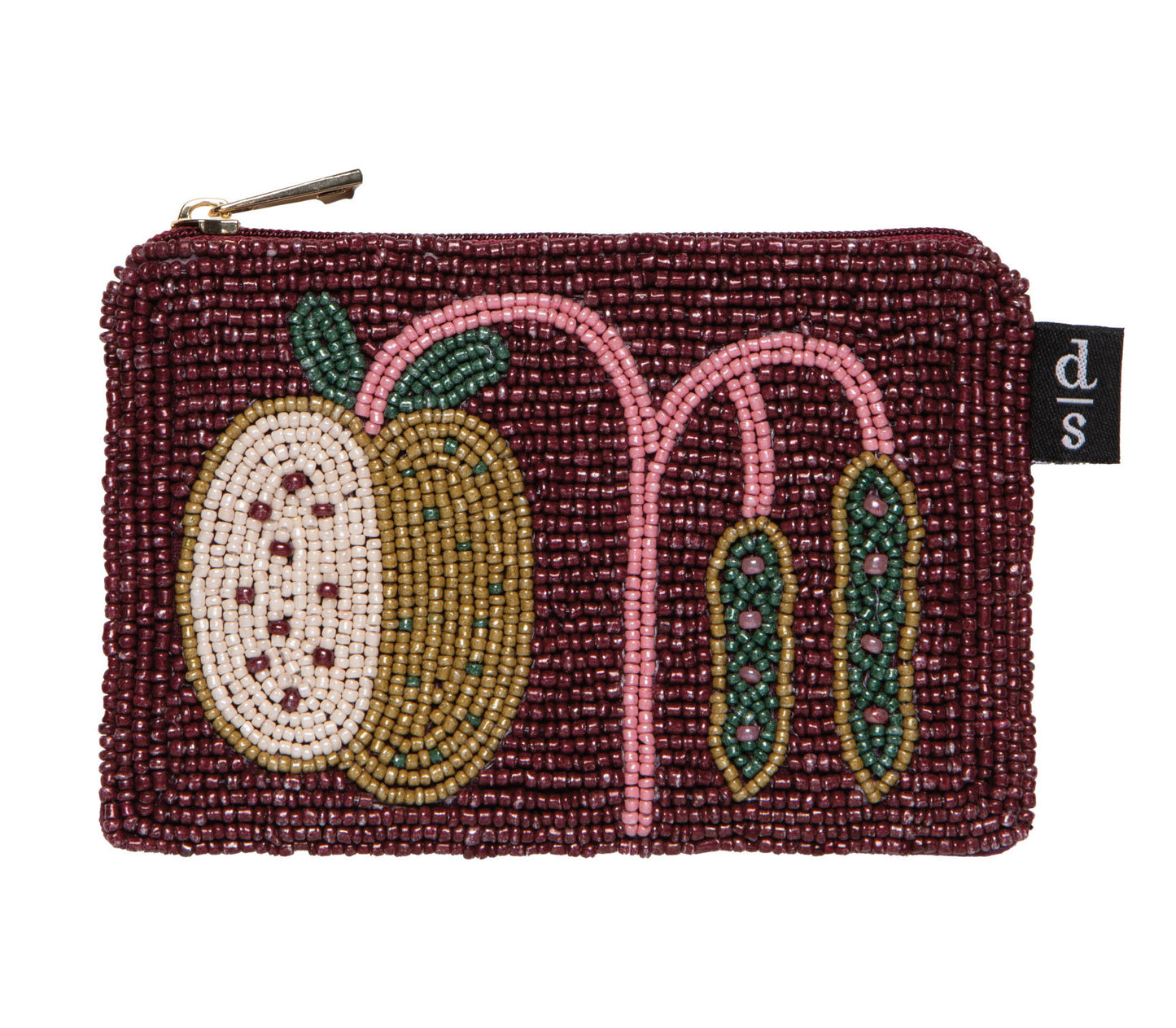 Pome Beaded Pouch