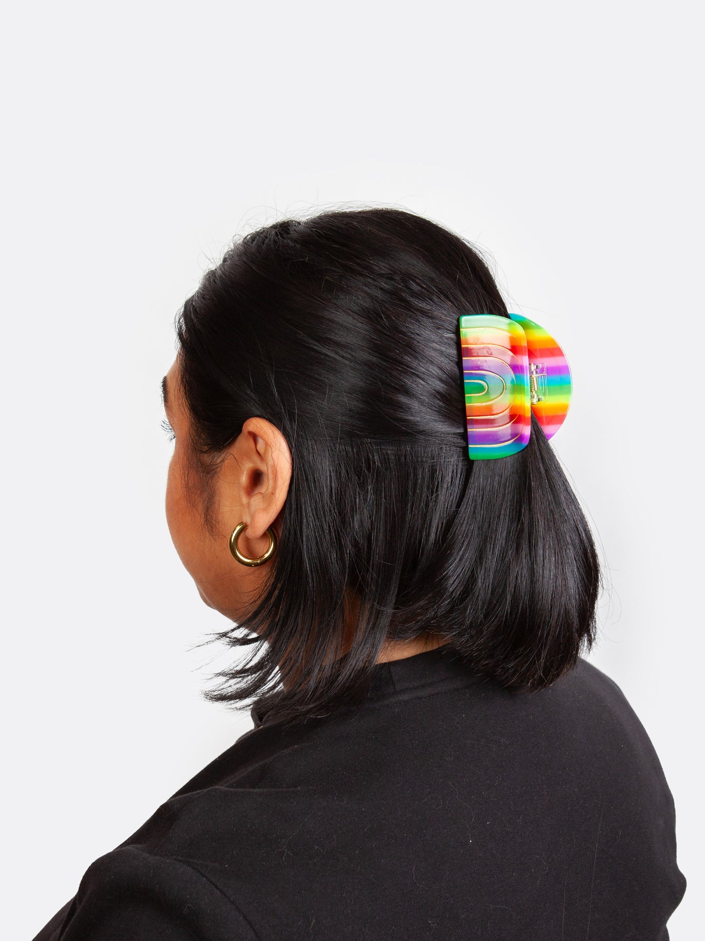 Rainbow Hair Claw