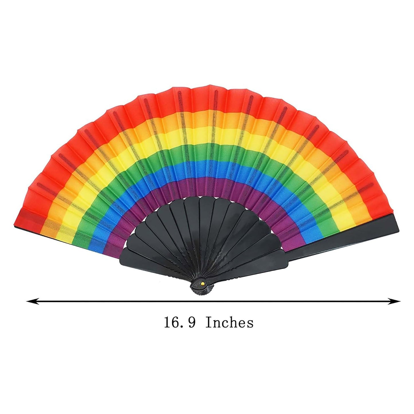 Rainbow Pride Fan