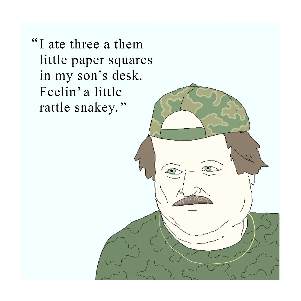 Rattle Snakey print