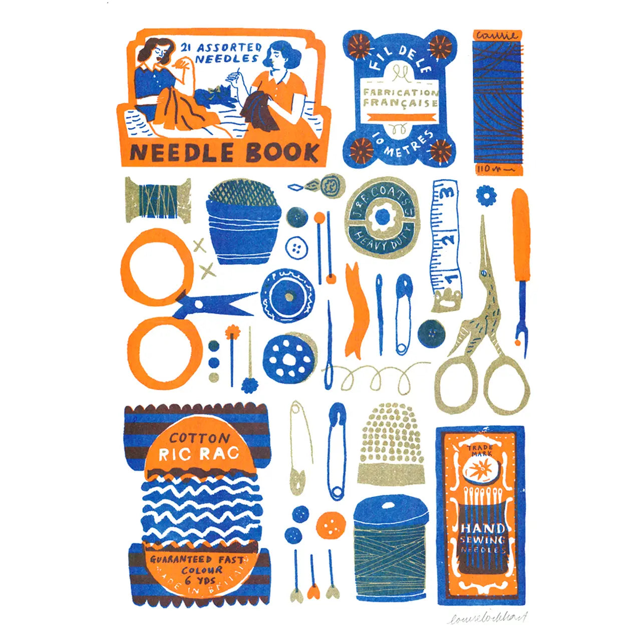 Sewing Collection print