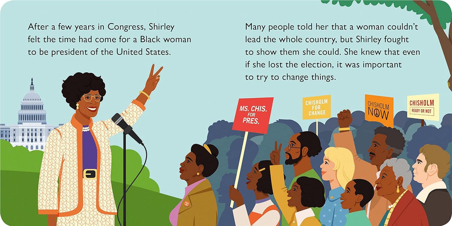 Who Was Shirley Chisholm? Board Book