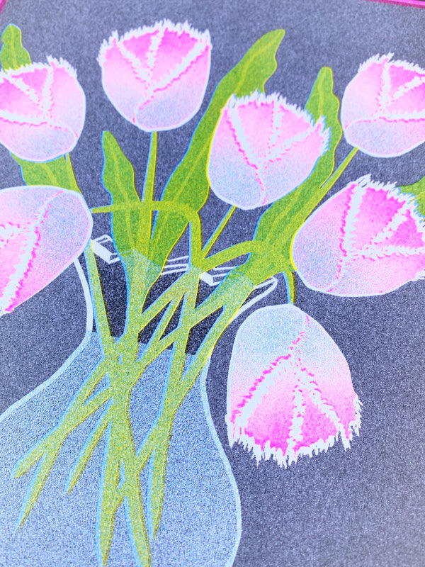 Fancy Tulips 8.5x11"