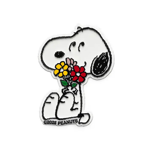 Snoopy Flower Bouquet Magnet
