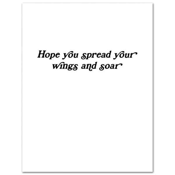 Dolly Butterfly Birthday card