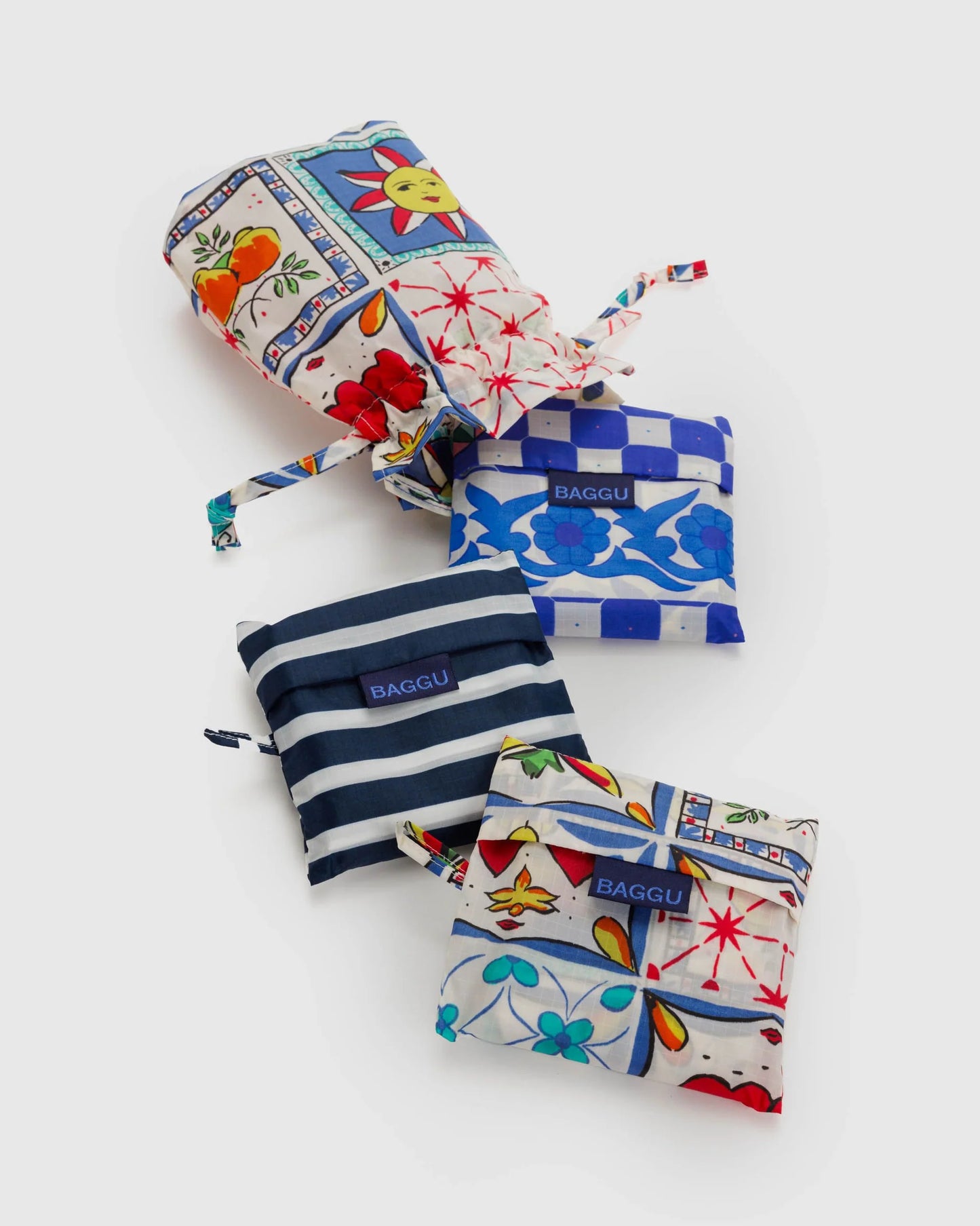 Baggu Standard Reusable Bag: Set of 3