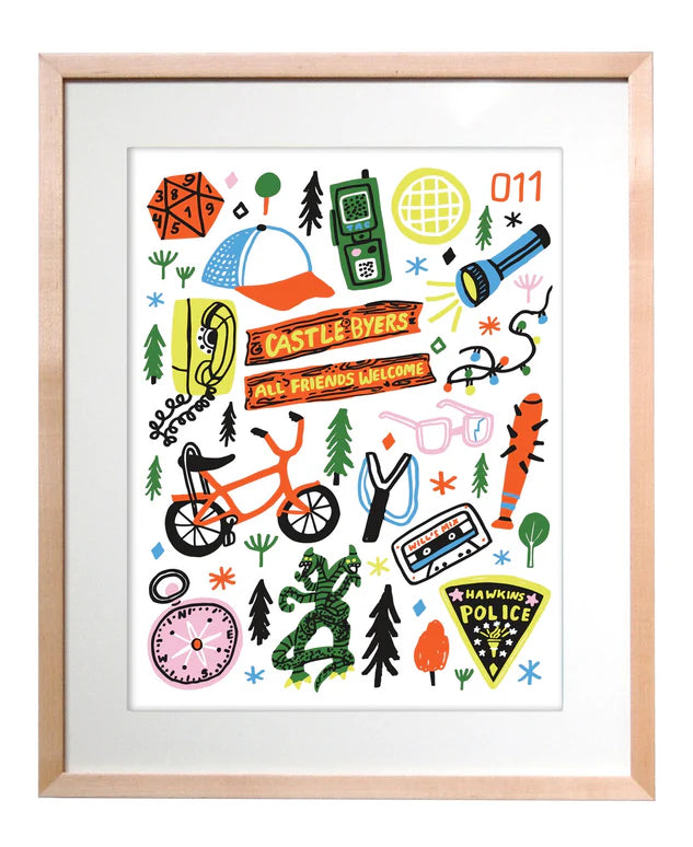 Castle Byers print