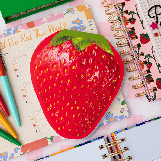 Strawberry Novelty Notepad