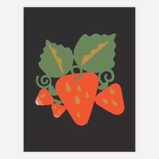 Strawberry Season print