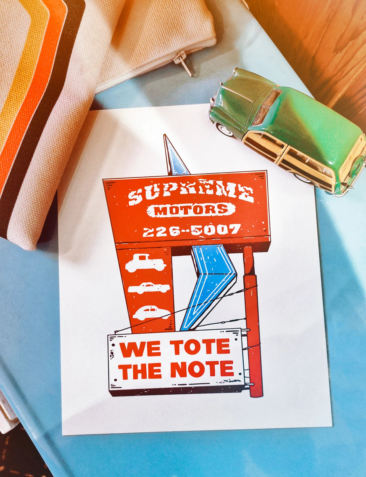 Supreme Motors 8x10"