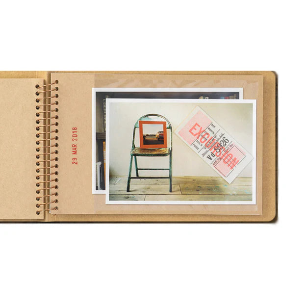Traveler’s Company Photo File Spiral Book B6