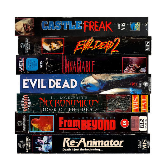 VHS 80's HP Lovecraft Sticker