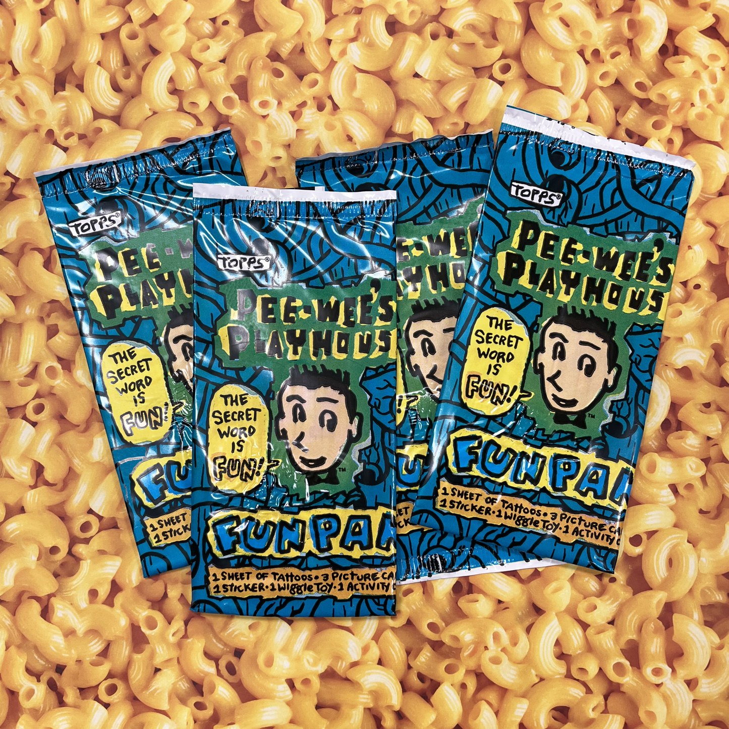 Pee-wee's Playhouse Fun Pak Trading Cards