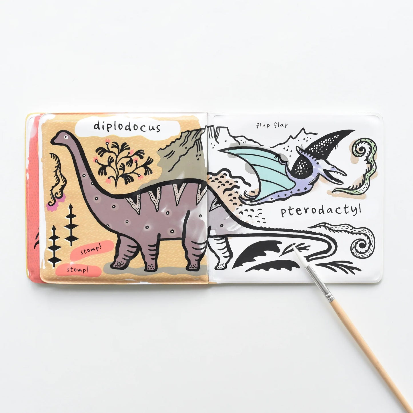 Who Loves Dinosaurs? bath book
