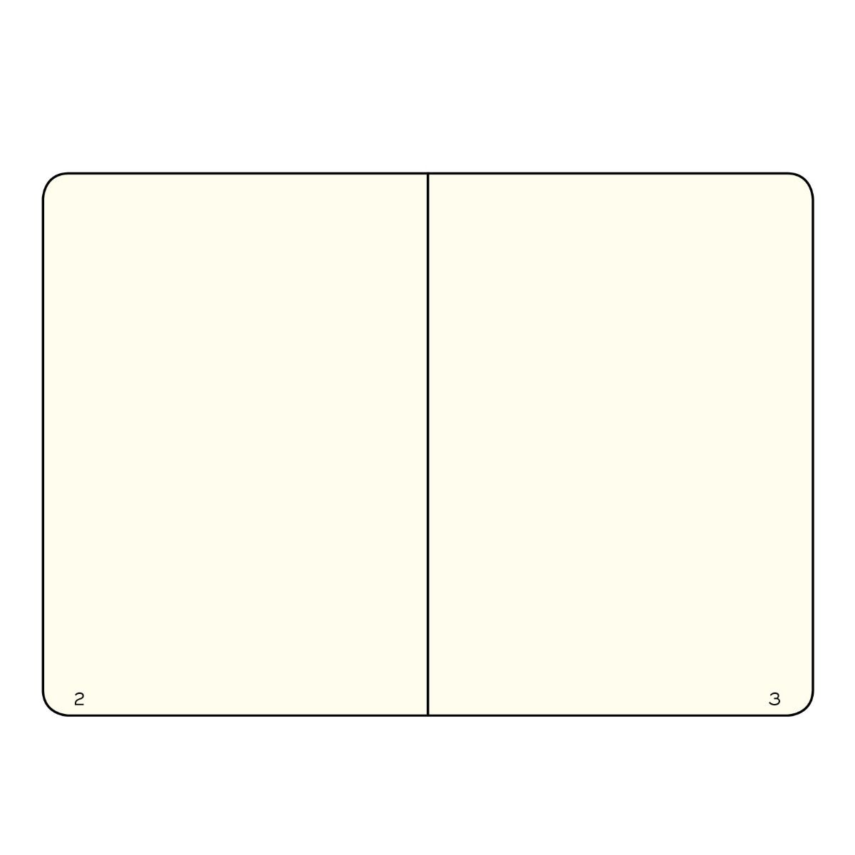Leuchtturm B5 Composition Hardcover Notebook: Plain Pages