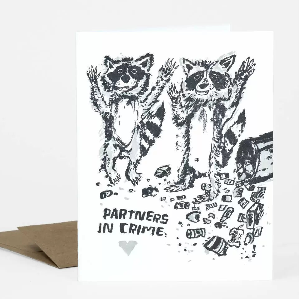 Partners in Crime card