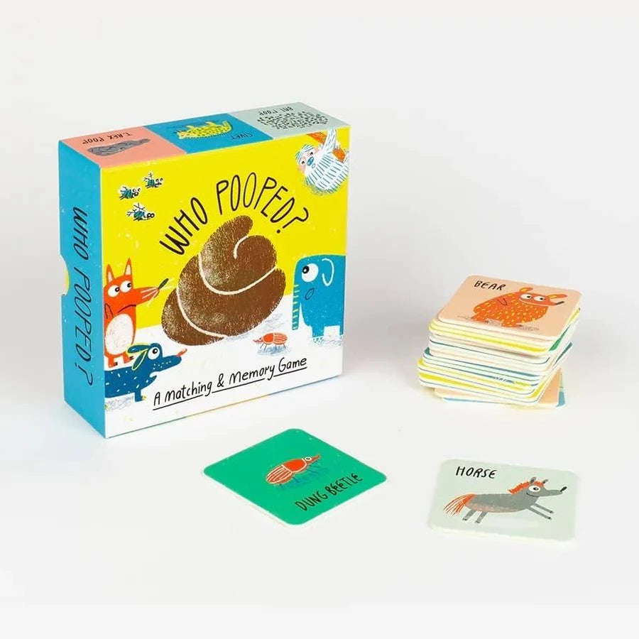 Who Pooped? A Matching & Memory Game