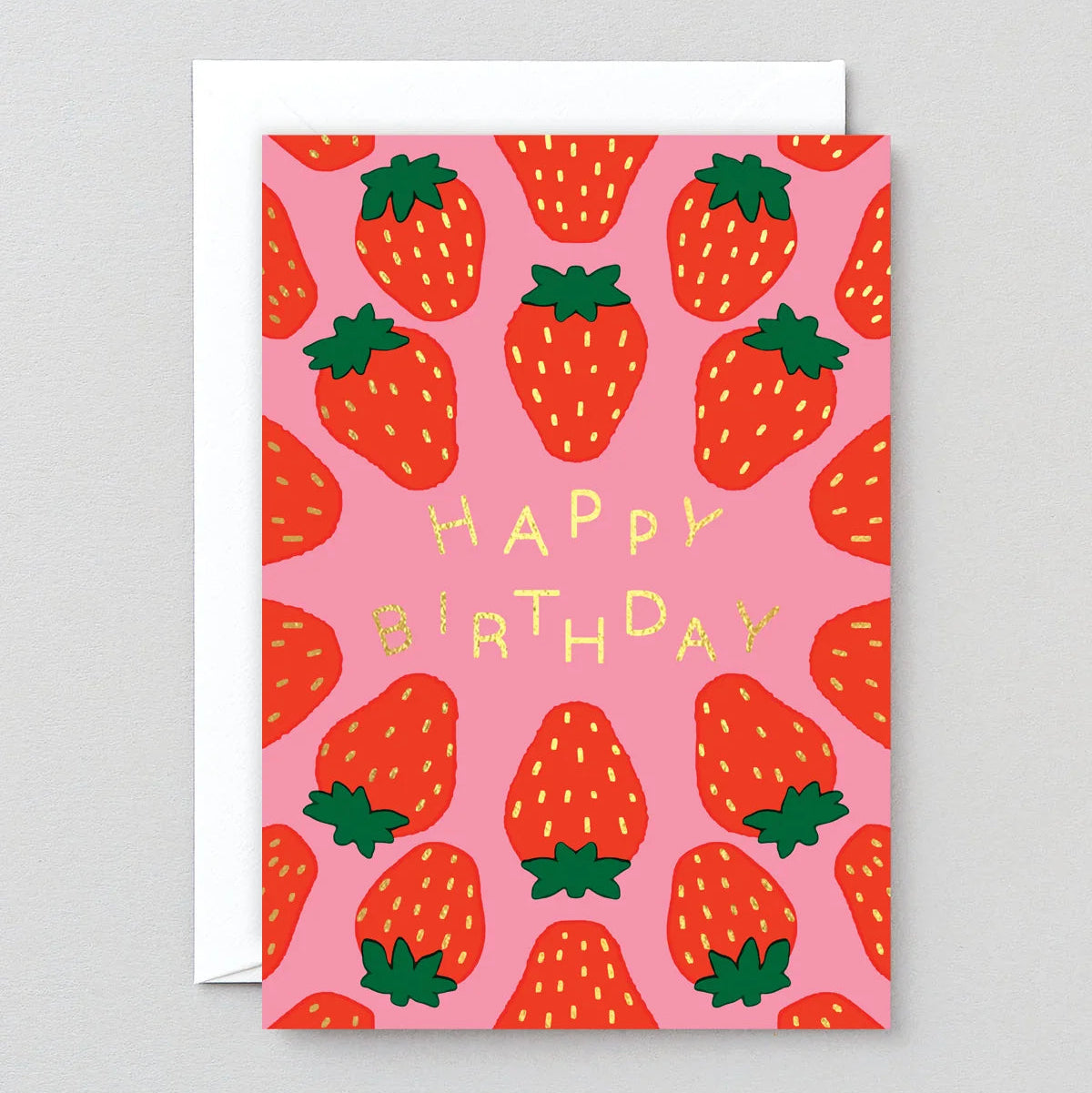 Birthday Strawberries Card