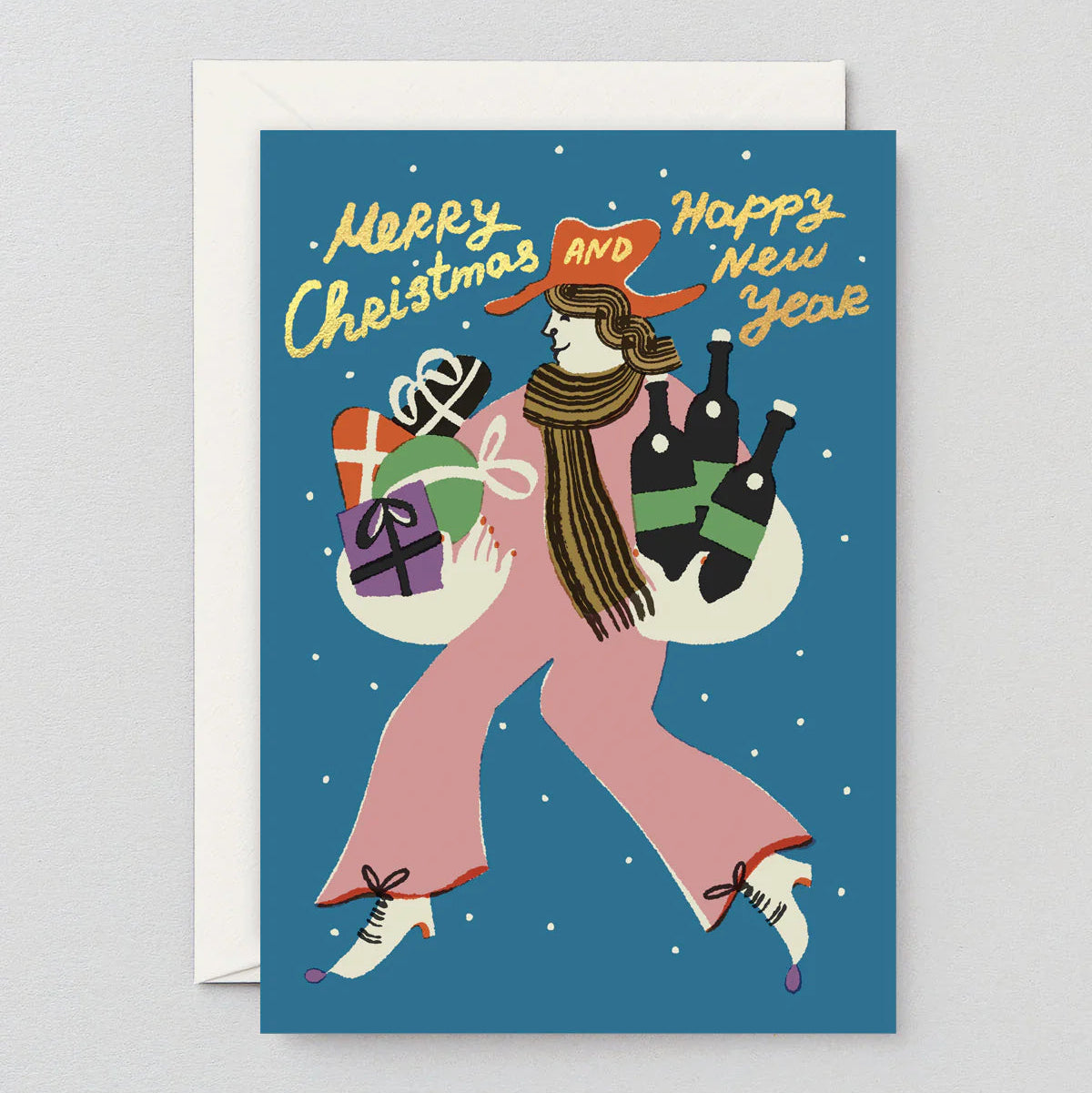 Merry Christmas and Happy New Year card