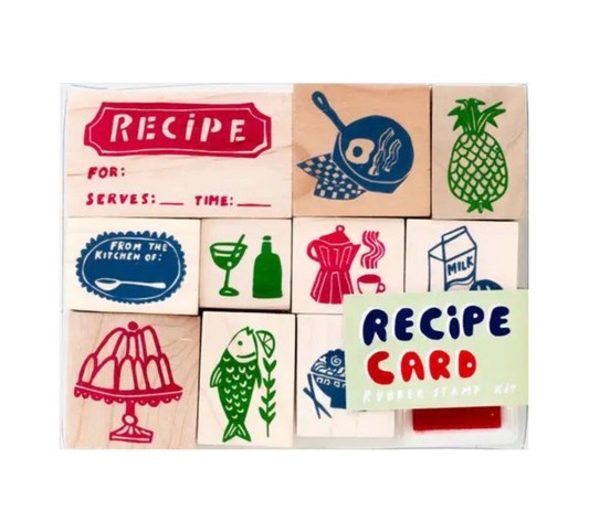 Recipe Card Stamp Kit