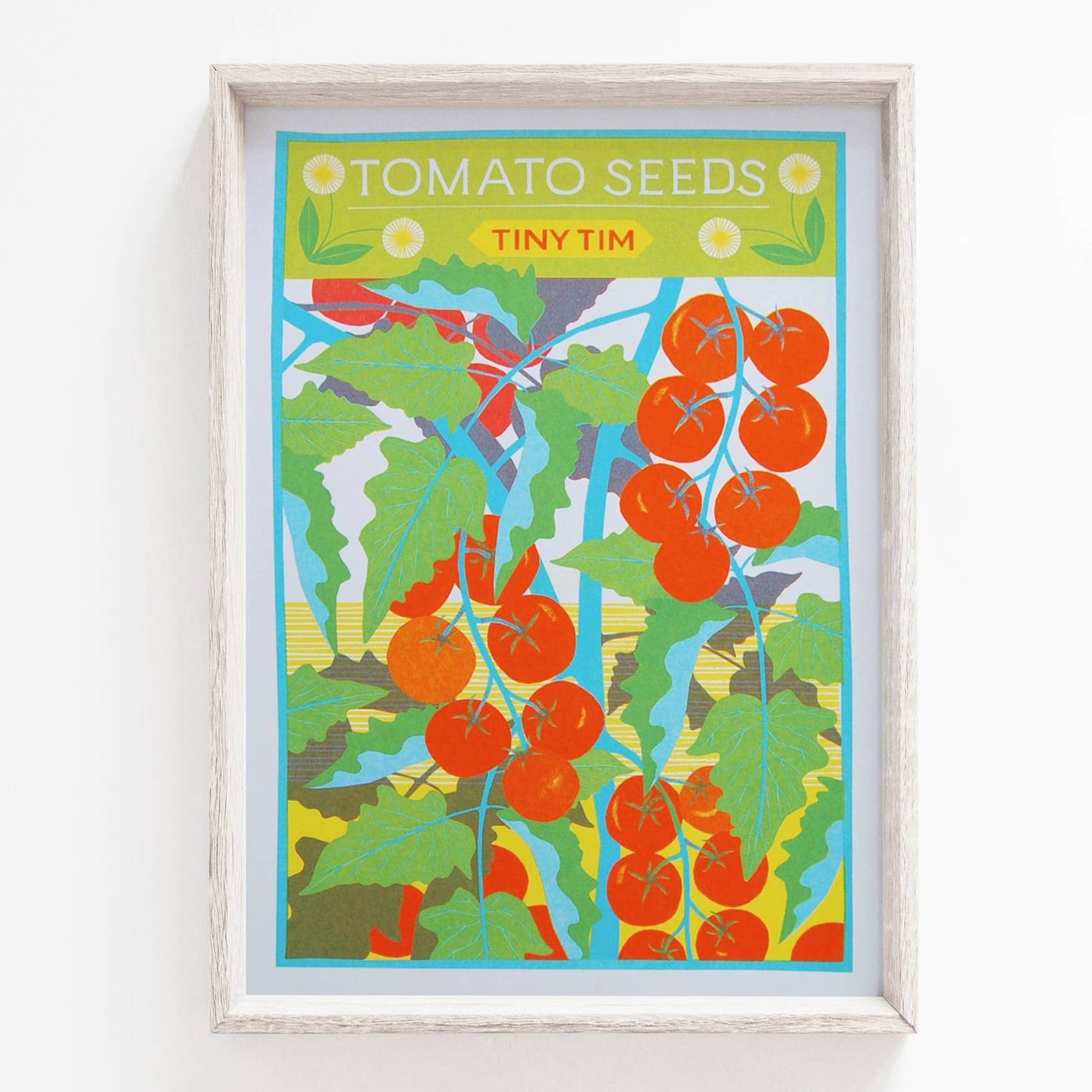 Tomato Seeds A4 Print