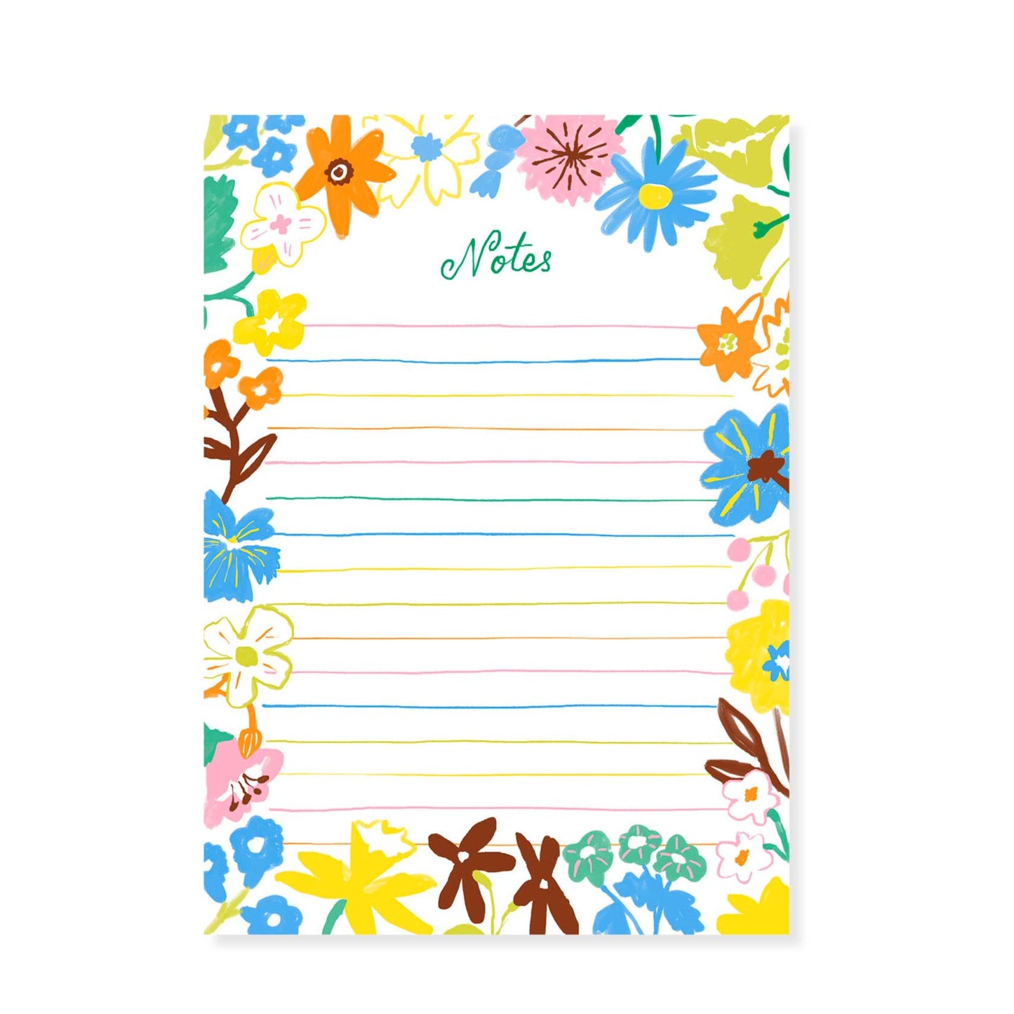 Floral Notes Notepad