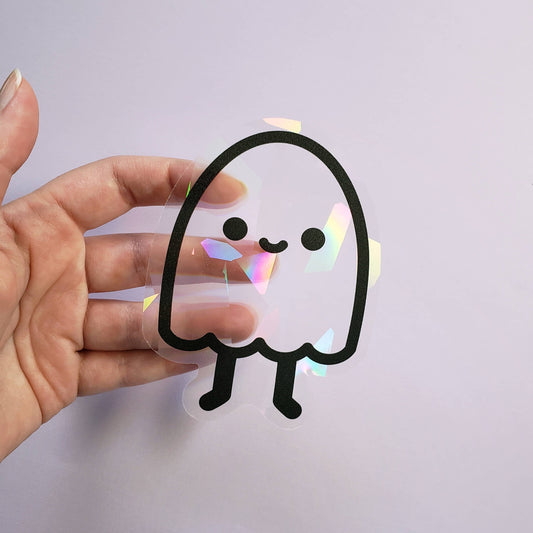 Ghostie Suncatcher Decal