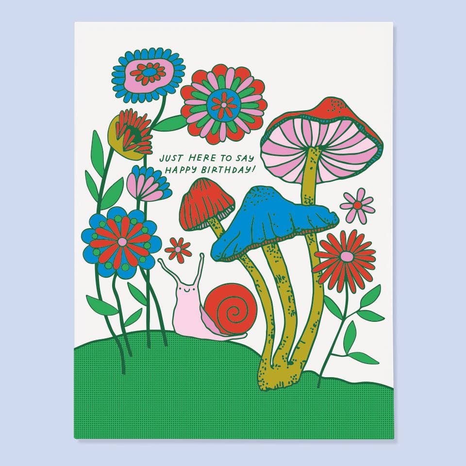 Happy Birthday! Snail Card