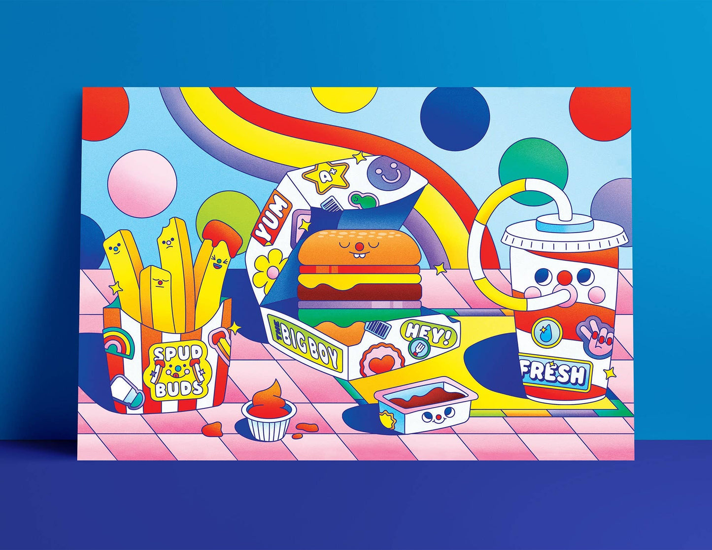 Happiest Meal 8x12"