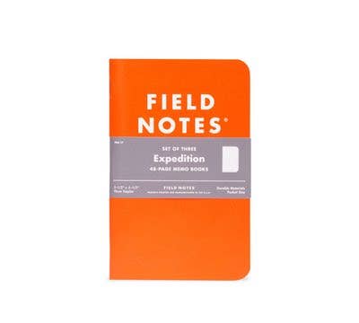 Field Notes Expedition Waterproof 3-pack Notebooks