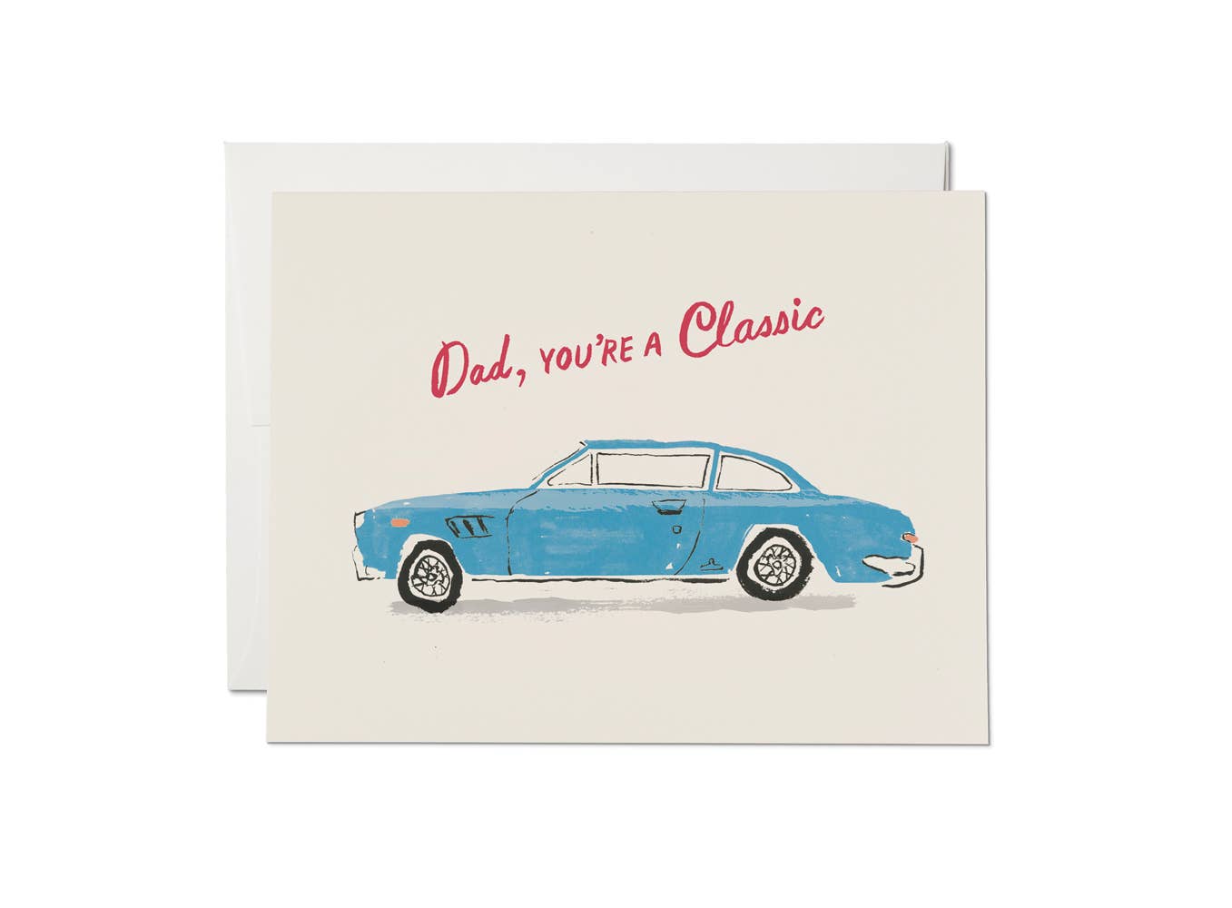 Classic Car Dad card - Father's Day card