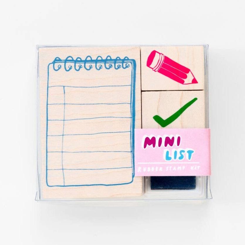 Mini List Stamp Kit